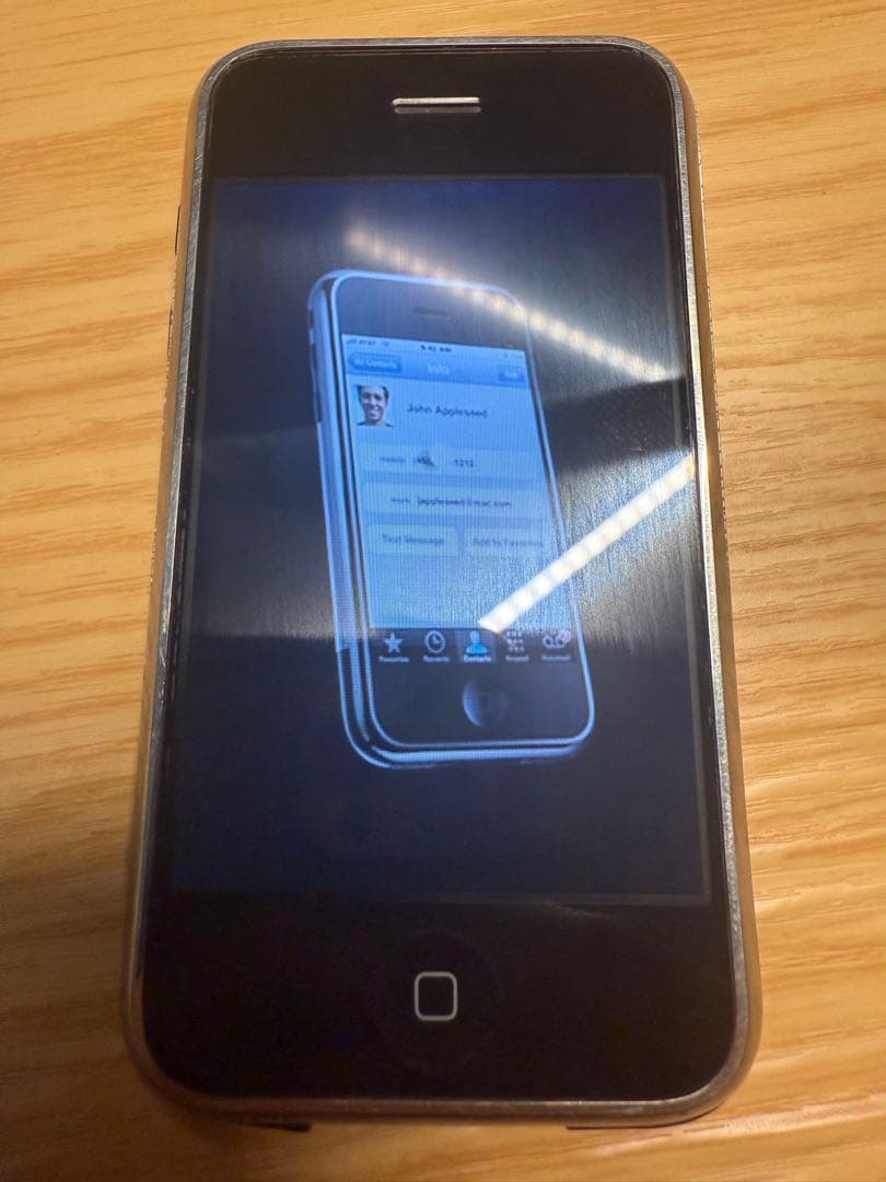 iPhone 2G 4GB デモ demo イギリス版 動作確認済 EU版