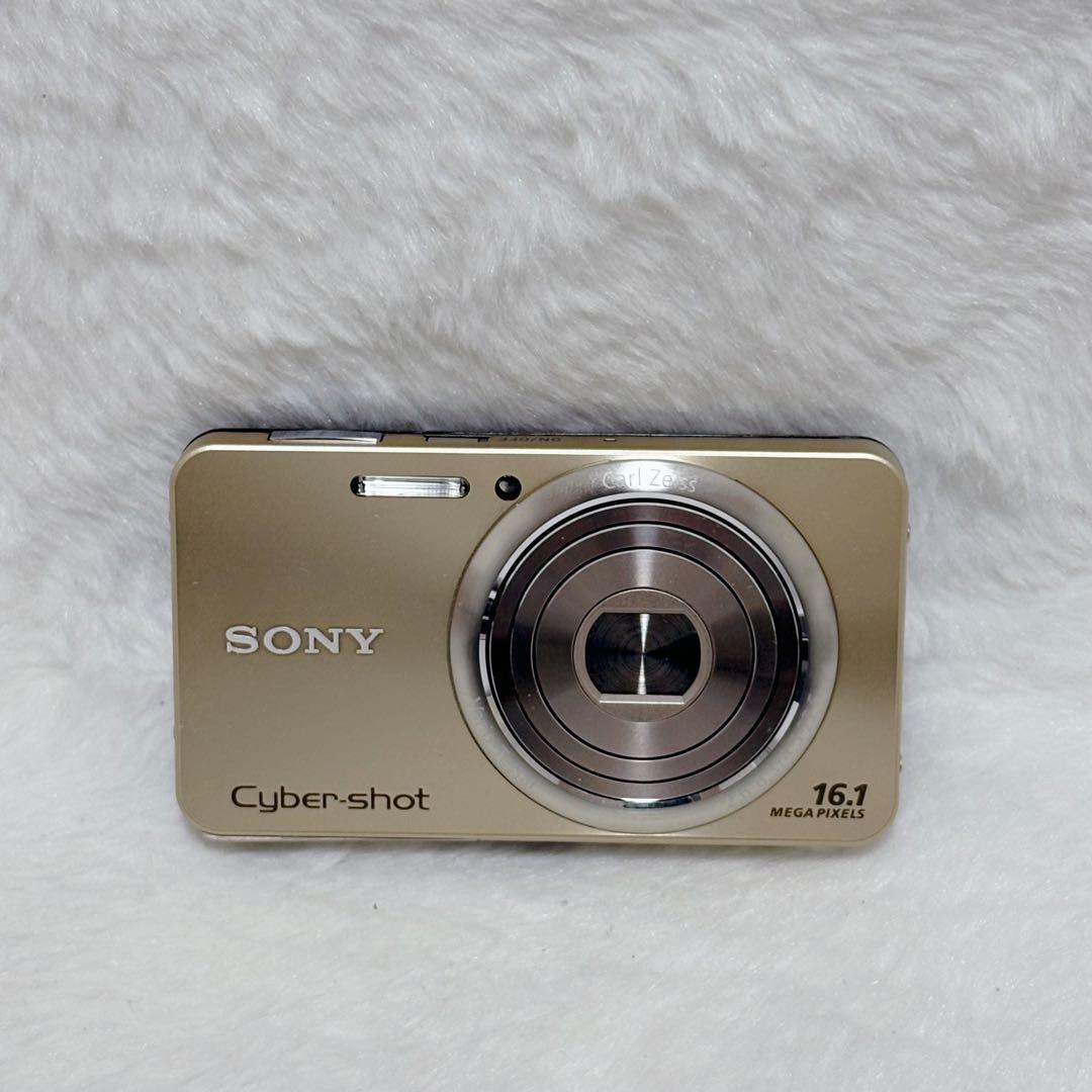 【外観極美品】SONY Cyber-shot DSC-W570 ゴールド