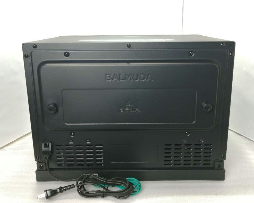 バルミューダデザイン　オーブンレンジ　ブラック　21年製　28