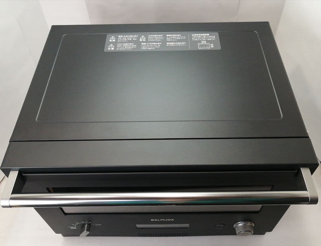 バルミューダデザイン　オーブンレンジ　ブラック　21年製　28