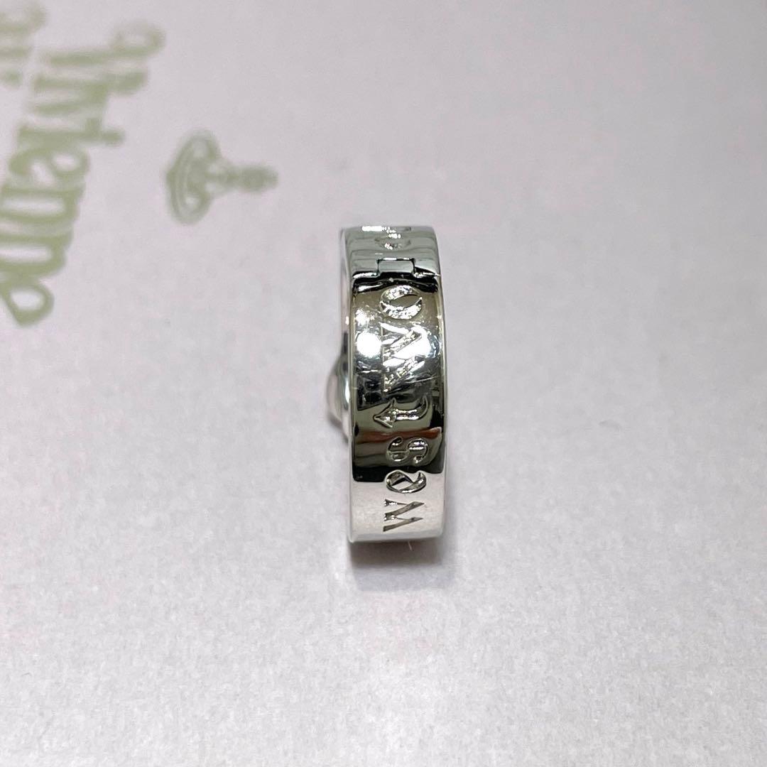 【極美品】ヴィヴィアンウエストウッド　ボビーフープピアス片耳　シルバー　箱ポーチ