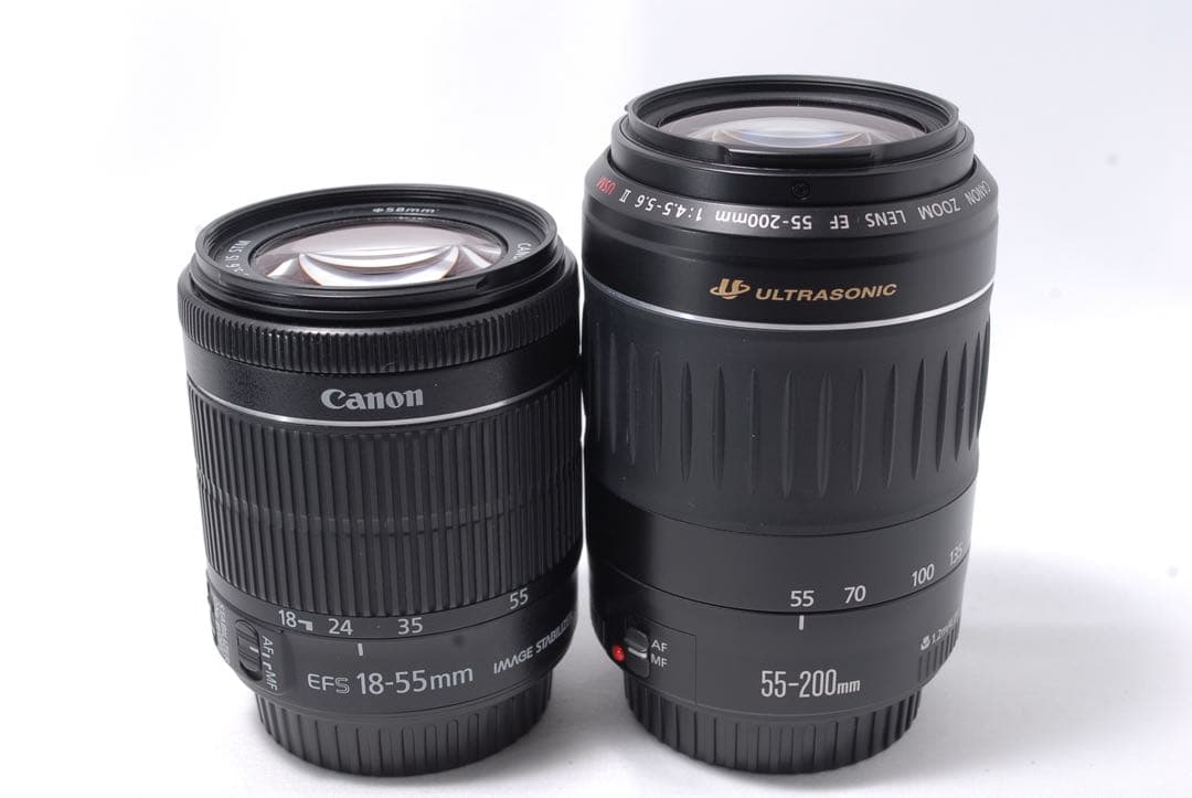 ショット数1200回✨Canon Kiss X7 Wレンズセット！スマホ転送OK