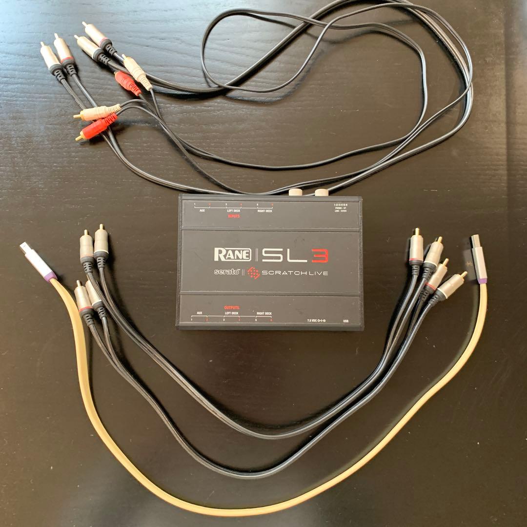 Rane SL3 Scratch Live インターフェース