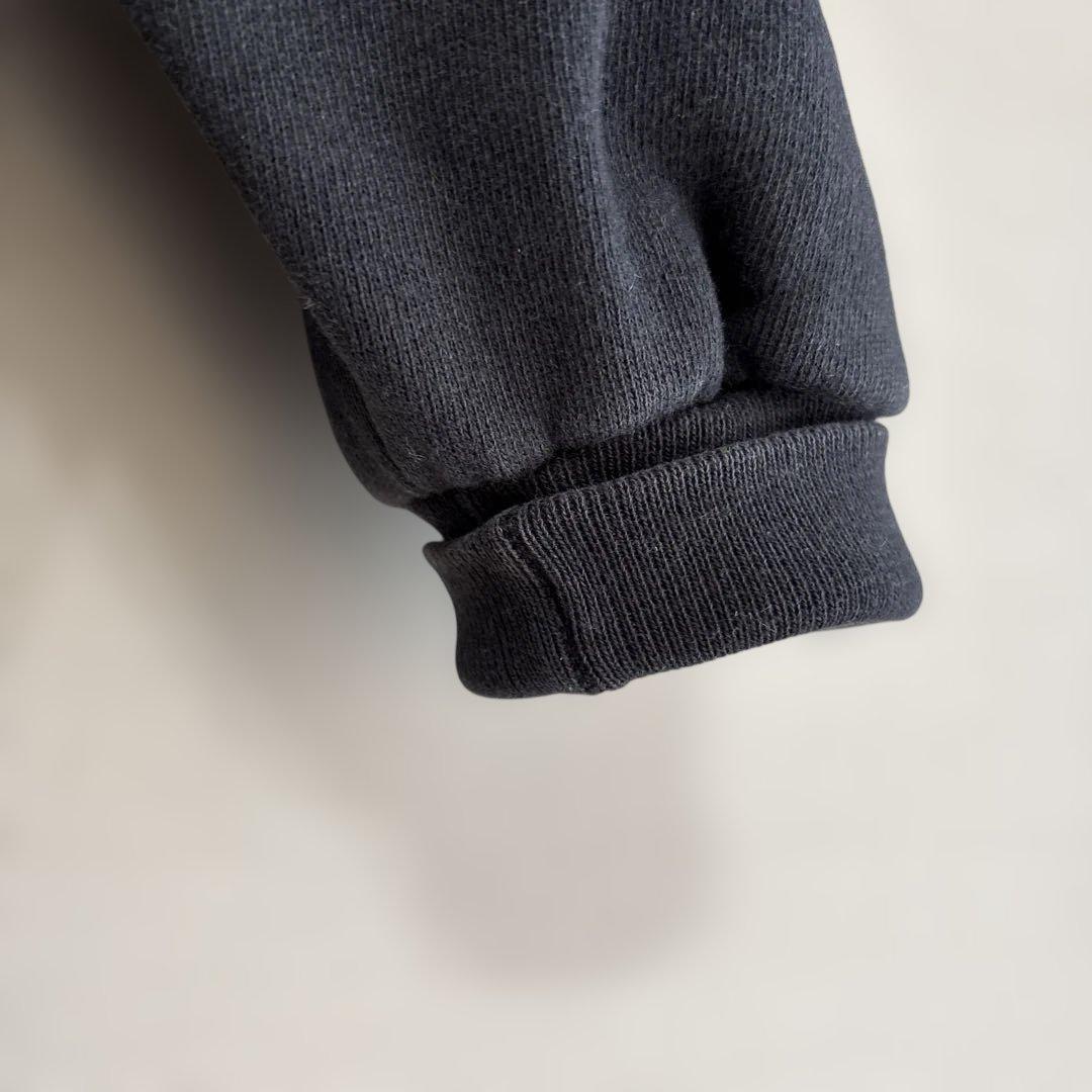 ラッセル 黒 スウェットXXL 90s USA ハイコットン ヴィンテージ