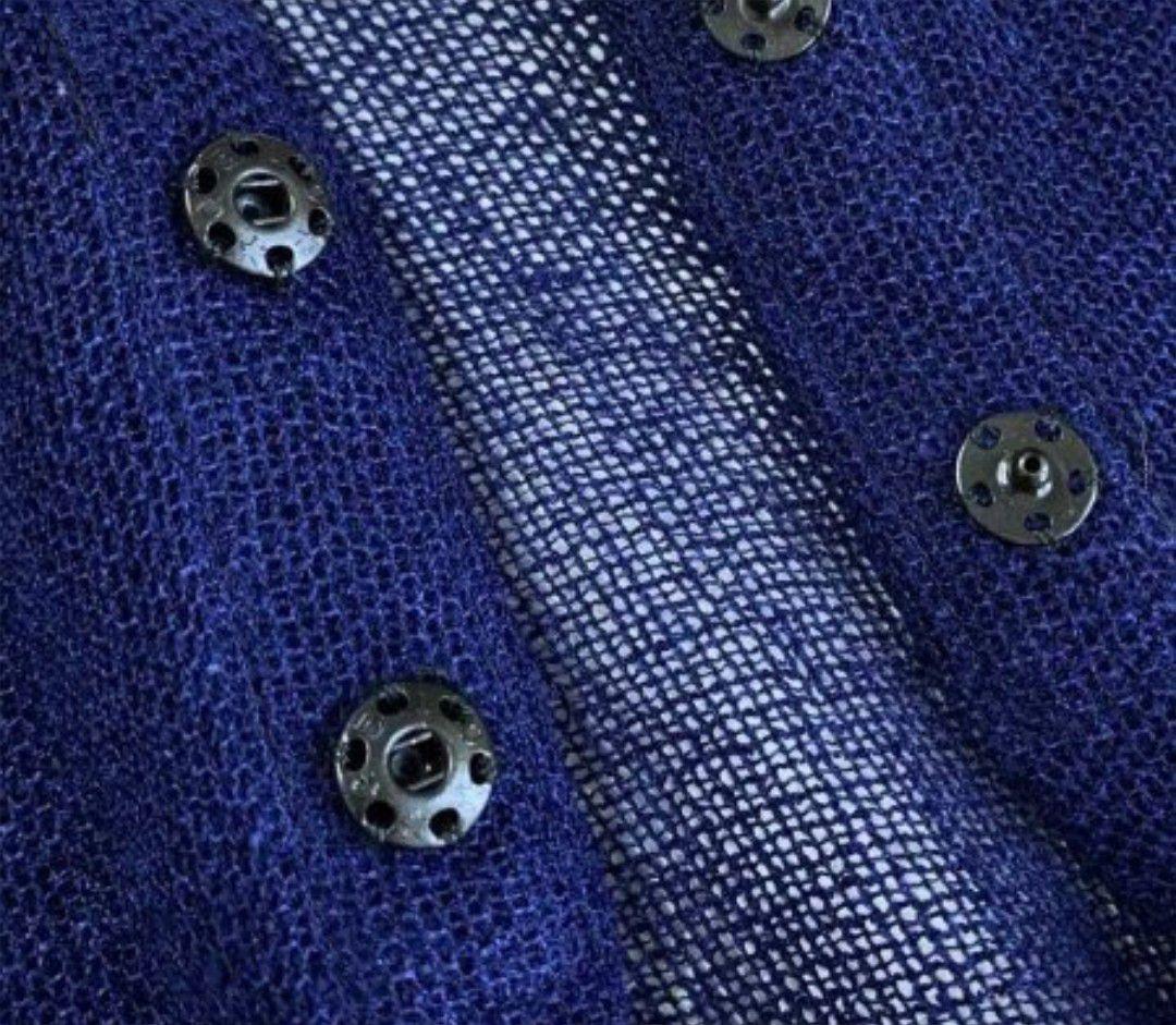 Y's ヨウジヤマモト 変形 ロングカーディガン 16ss ネイビー