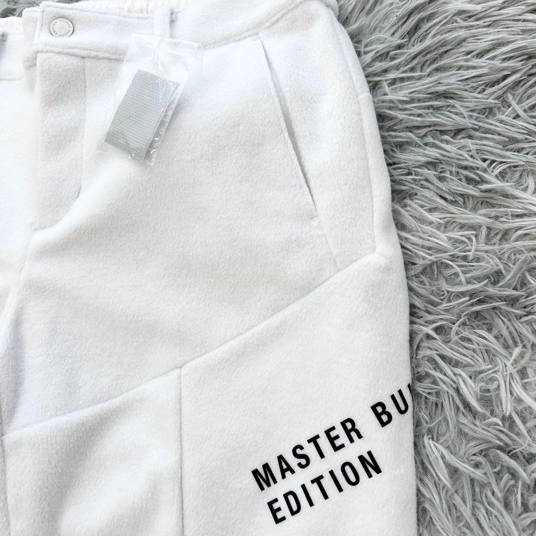 新品　マスターバニーエディション　パンツ　起毛　防寒　ホワイト　ストレッチ　2