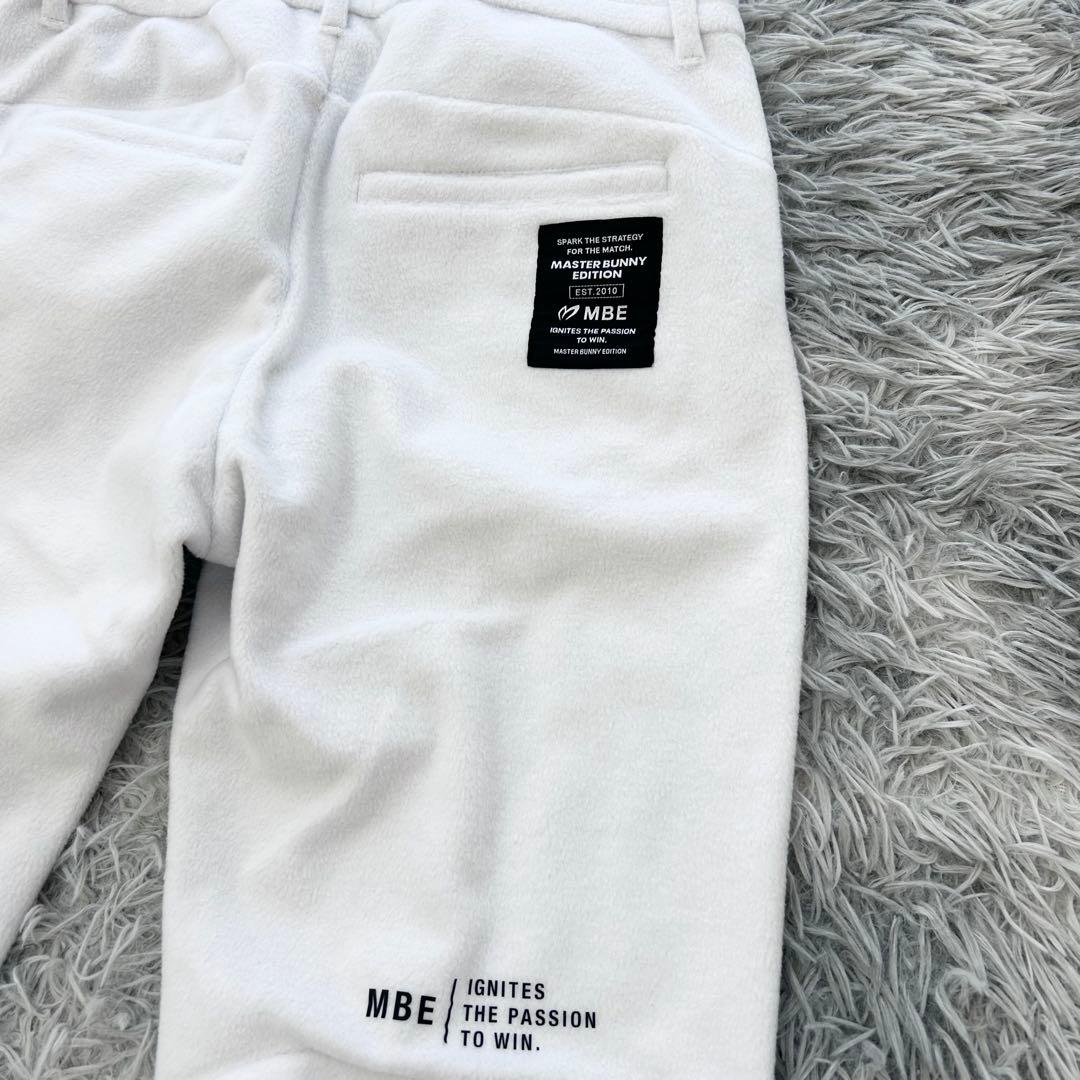 新品　マスターバニーエディション　パンツ　起毛　防寒　ホワイト　ストレッチ　2
