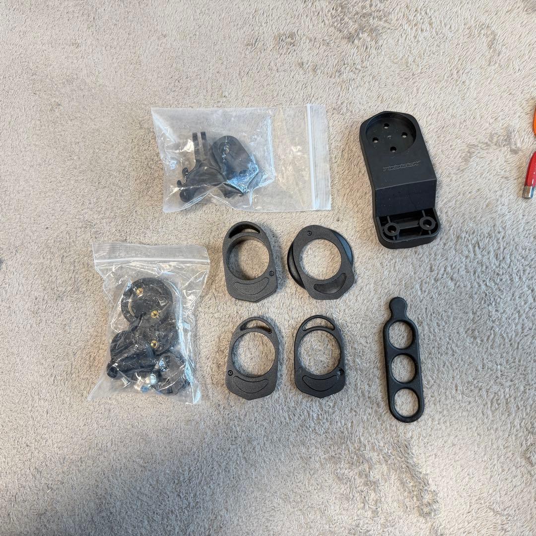 TOSEEK　一体型ハンドル　幅380mm　ステム長100mm 付属品全てアリ