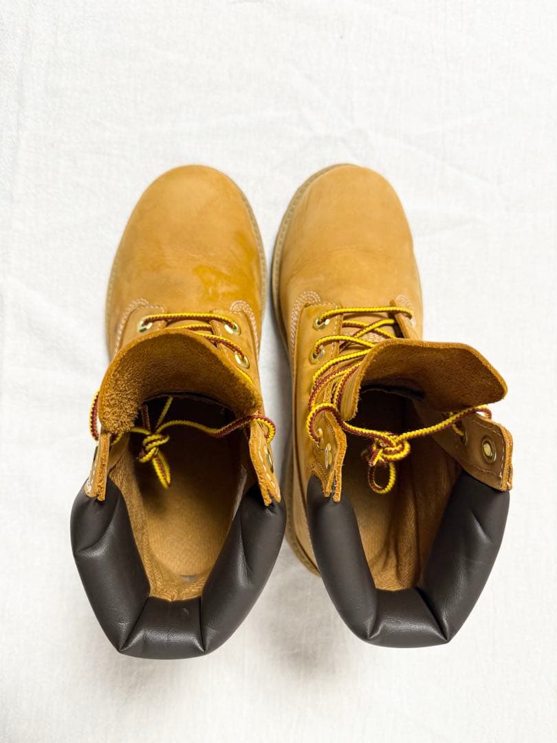 ティンバーランド イエローブーツ キャメル ベージュ レザー 24cm