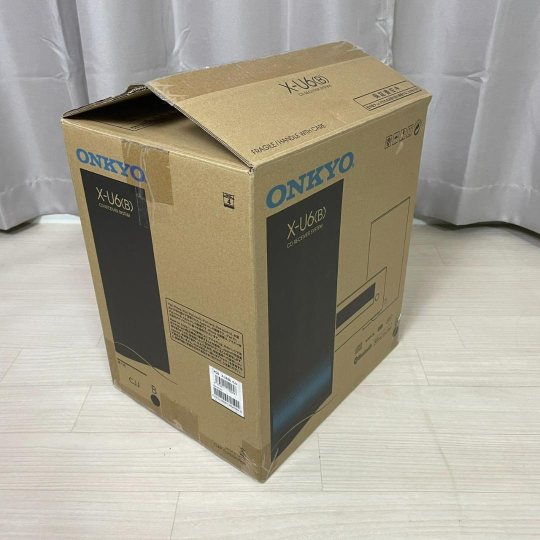 未使用 店頭展示品 オンキョー X-U6 CDレシーバーシステム ミニコンポ