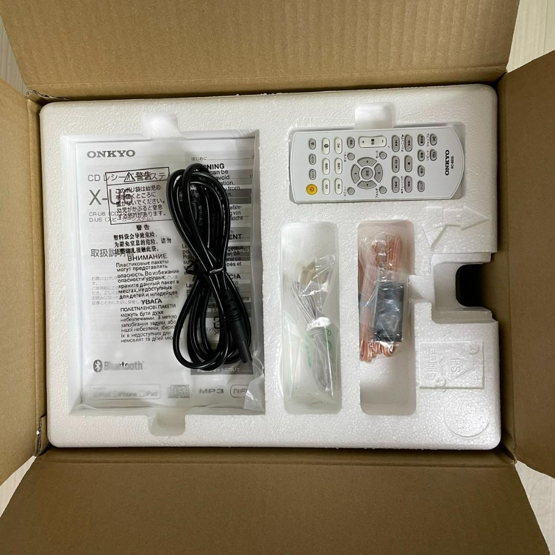 未使用 店頭展示品 オンキョー X-U6 CDレシーバーシステム ミニコンポ