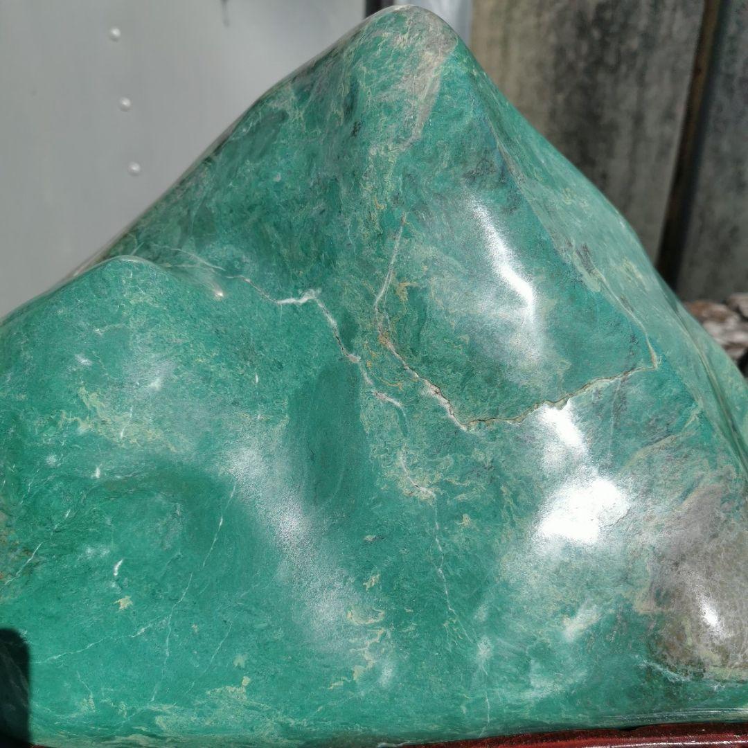 ナミビア翡翠　25.8キロ　翡翠　ヒスイ　鑑賞石　石　盆石　水石　置物　オブジェ