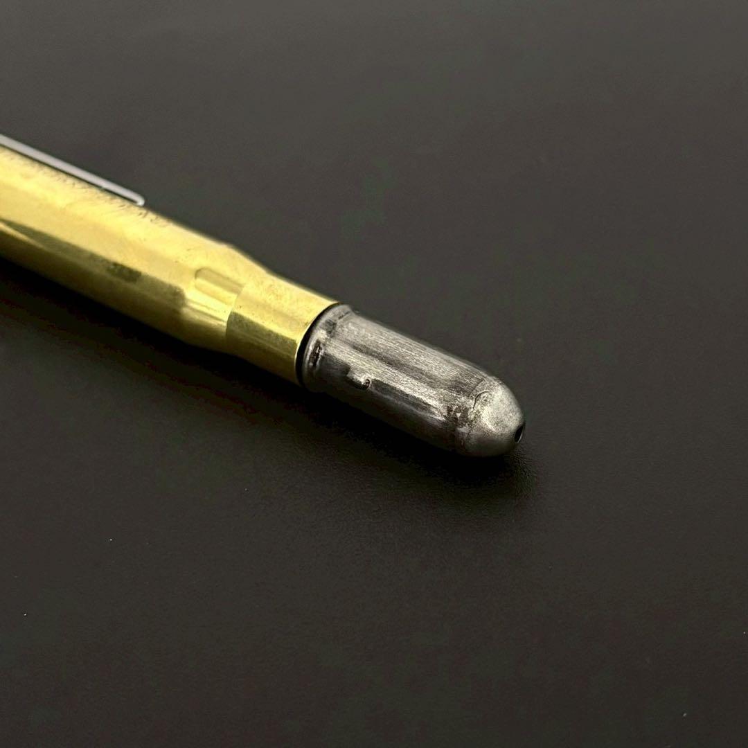 希少 レア プラダ PRADA ブラスボールペン トラベラーズ ゴールド