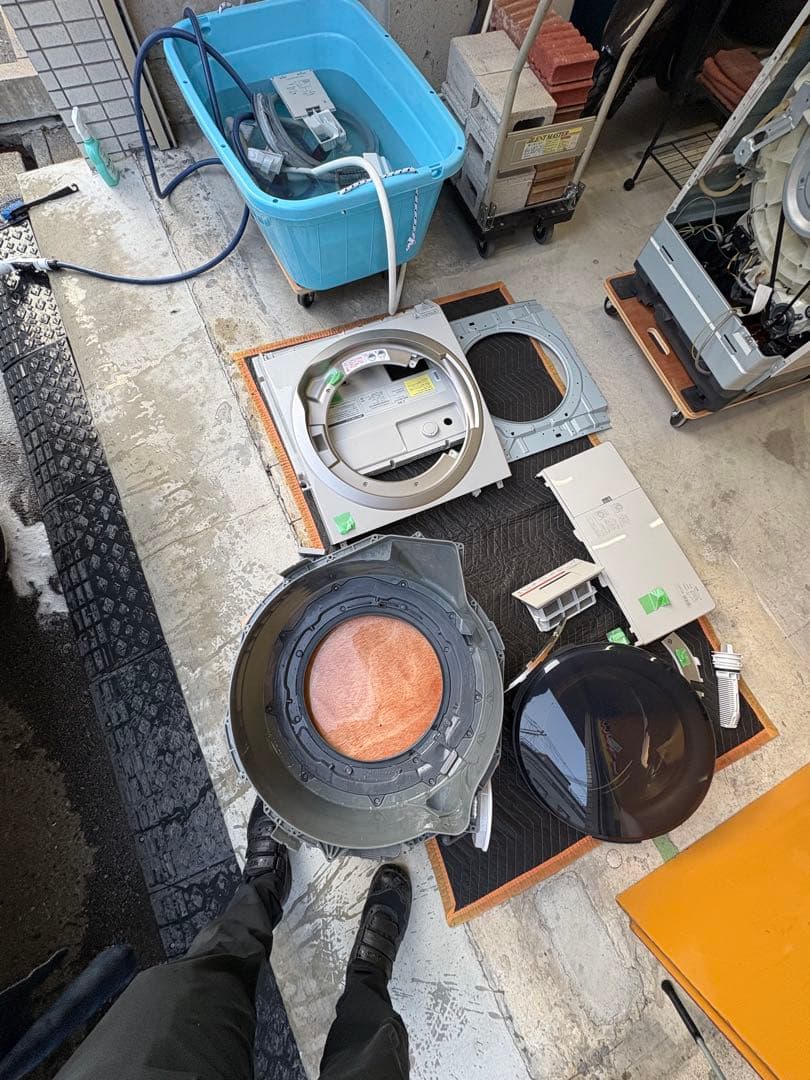 交換パーツ有 パナソニック 最上位モデル NA-VX900BR 分解洗浄商品