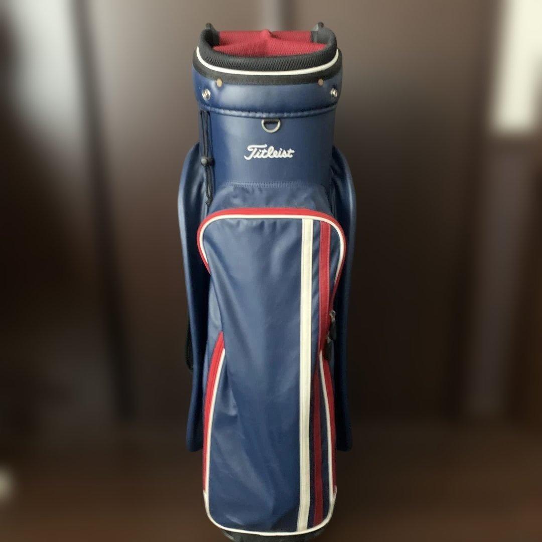 Titleist ゴルフバッグ ネイビー/レッド
