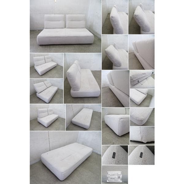 展示品■SPIGA+■LIVIT UP■2人掛けソファ■デイベッド■背もたれ可動