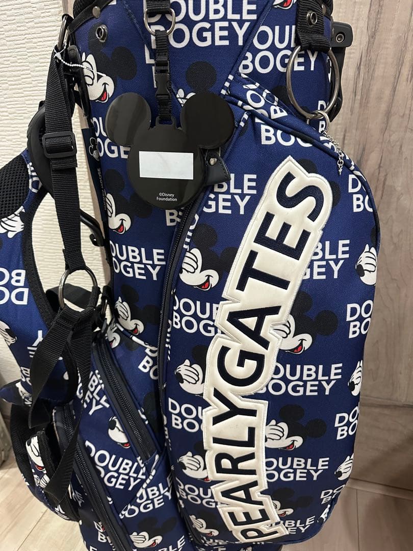 パーリーゲイツ　ミッキーコラボ　キャディーバック　ヘッドカバー　セット