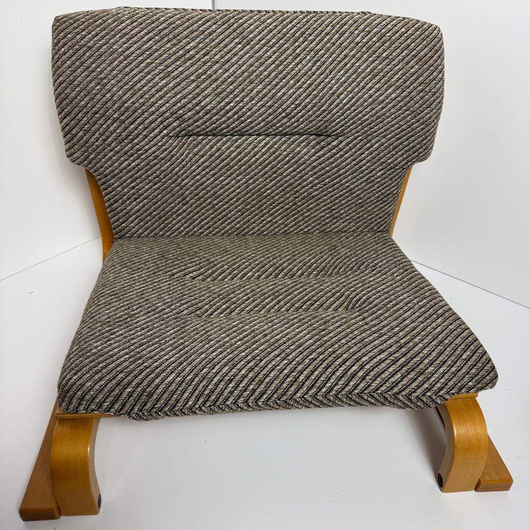 新日本木工 曲木 低座椅子 胡坐楽座椅子　ローチェア