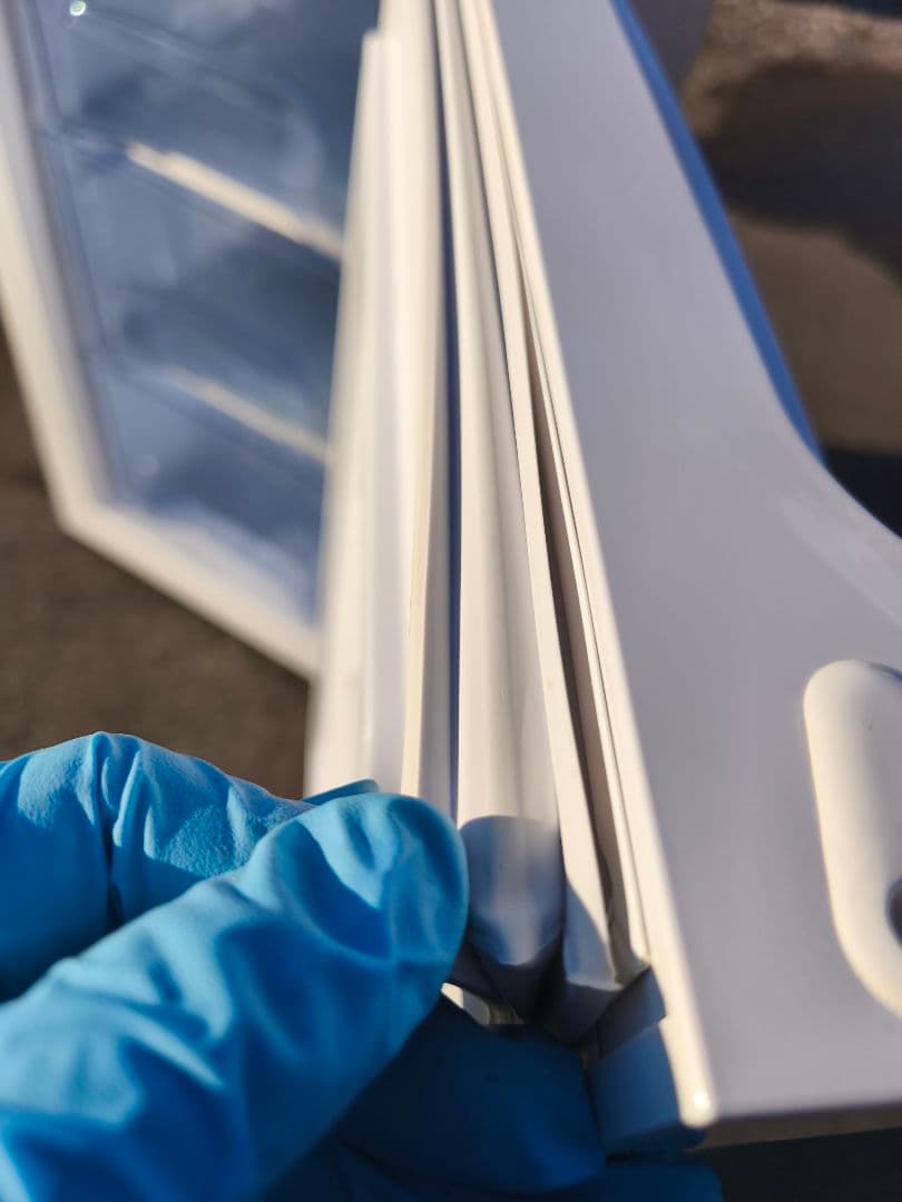 関東限 22年 清掃済 条件で無料配 冷凍庫 1ドア冷凍庫 前開き冷凍庫