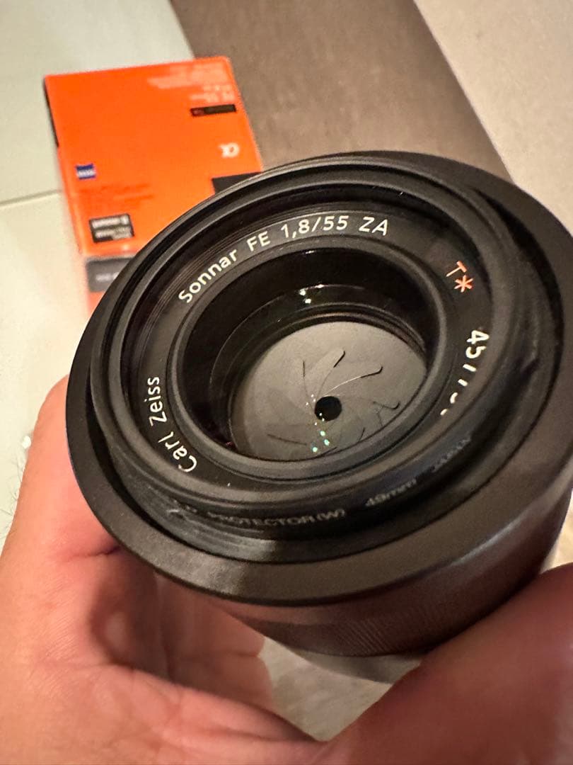 レンズ(単焦点) SEL55F18Z SONY Sonnar T* FE 55mm F1.8 ZA