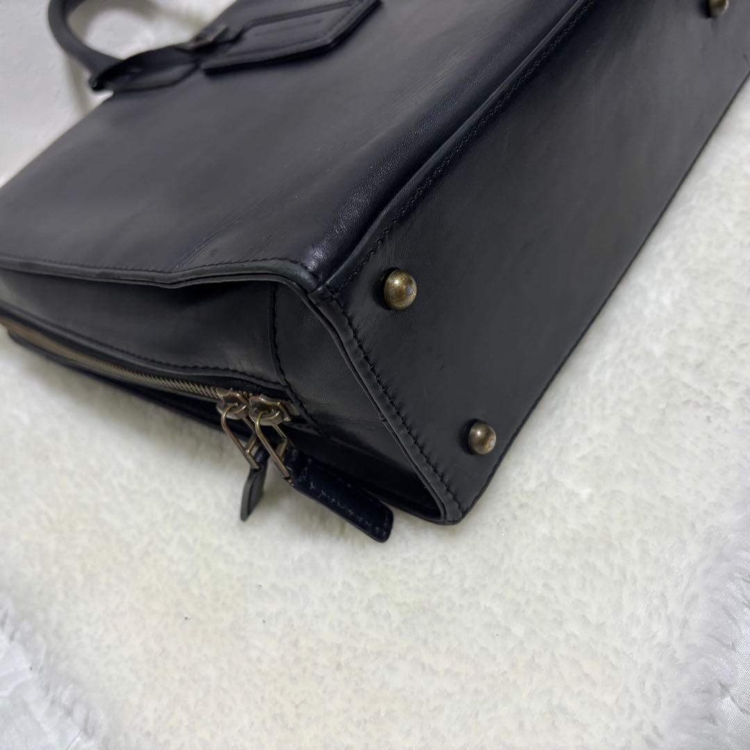 【希少】マザーハウス　アンティーククラシック　ビジネスバッグ 本革 レザー