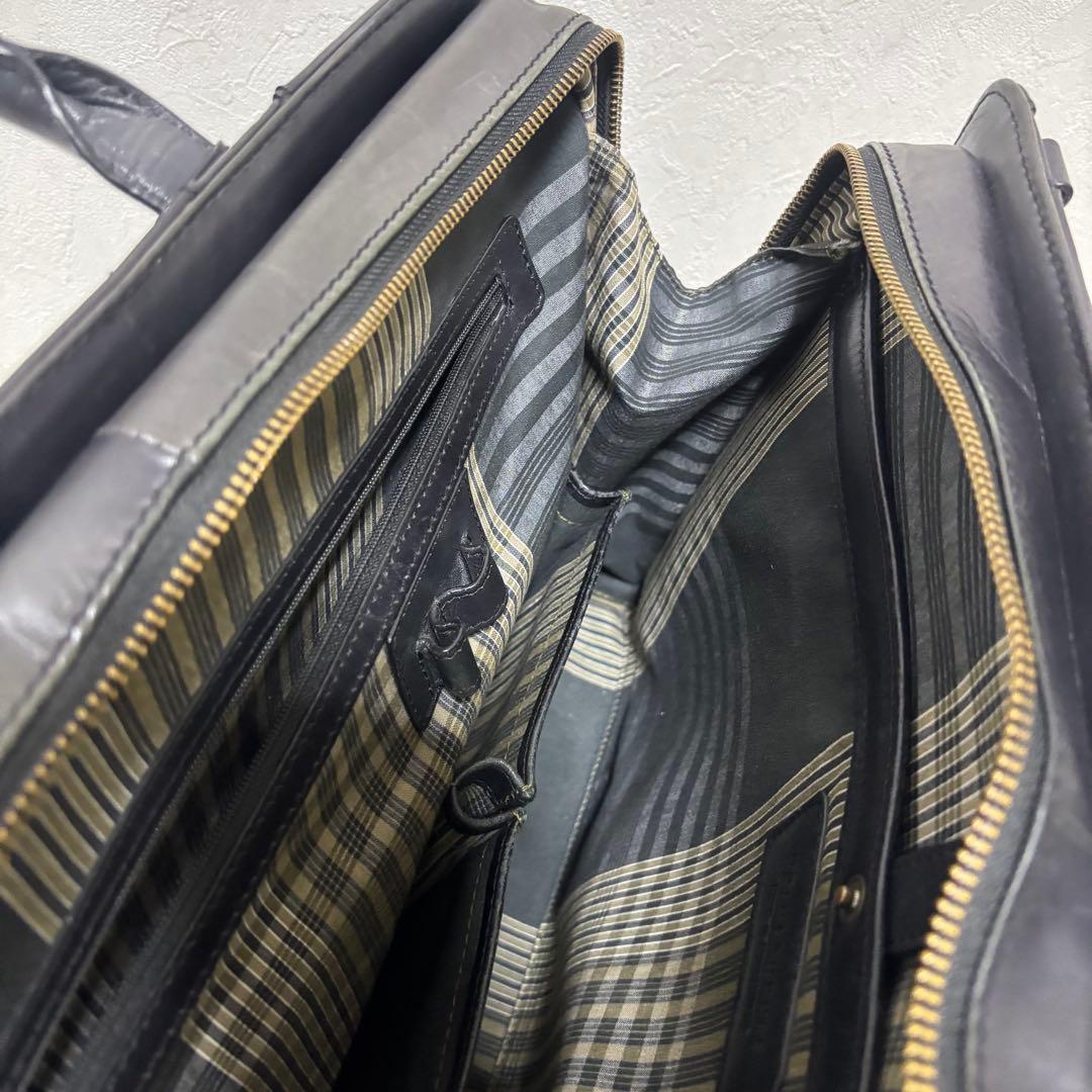 【希少】マザーハウス　アンティーククラシック　ビジネスバッグ 本革 レザー