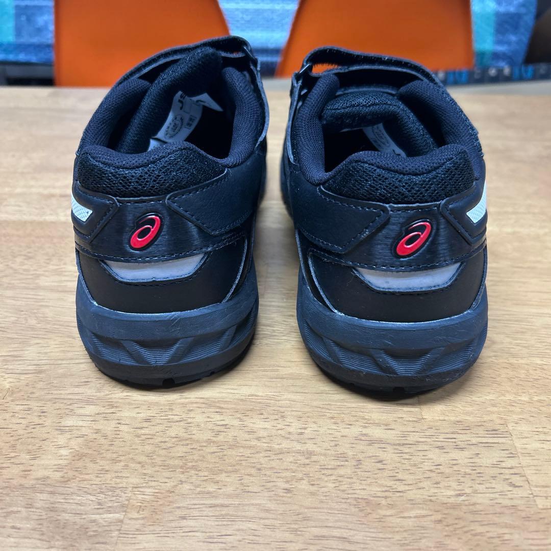 asics 安全靴 黒 ベルクロストラップ
