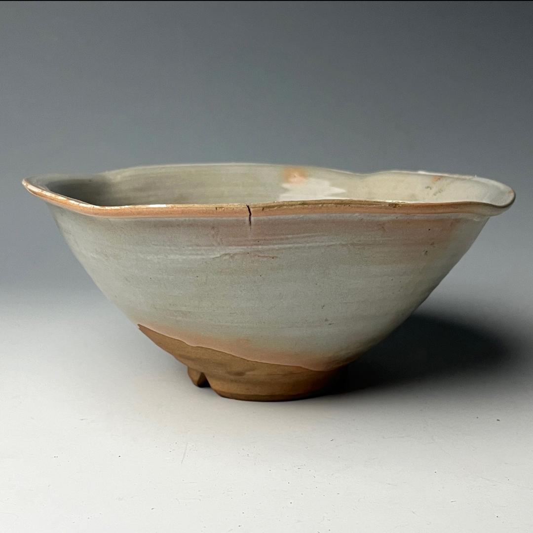 初荷 萩茶碗 萩焼 御本 割高台 有名小説家蒐集品 SN97