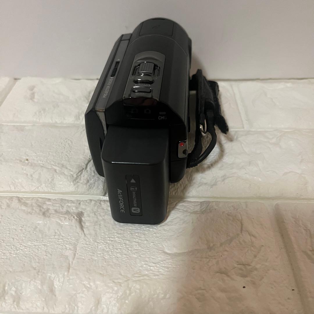 【動作確認OK】SONY　Handycam　HDR-PJ590V バッテリー２つ