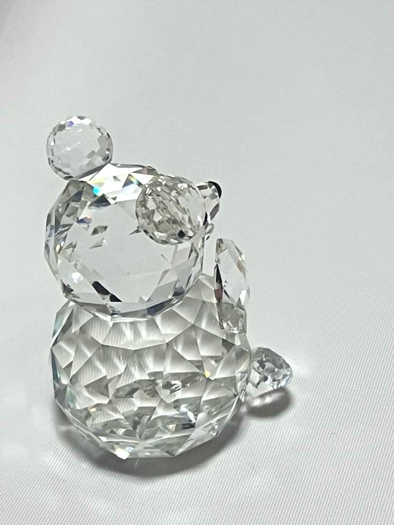 廃盤品スワロフスキーベアクリスタルラージ