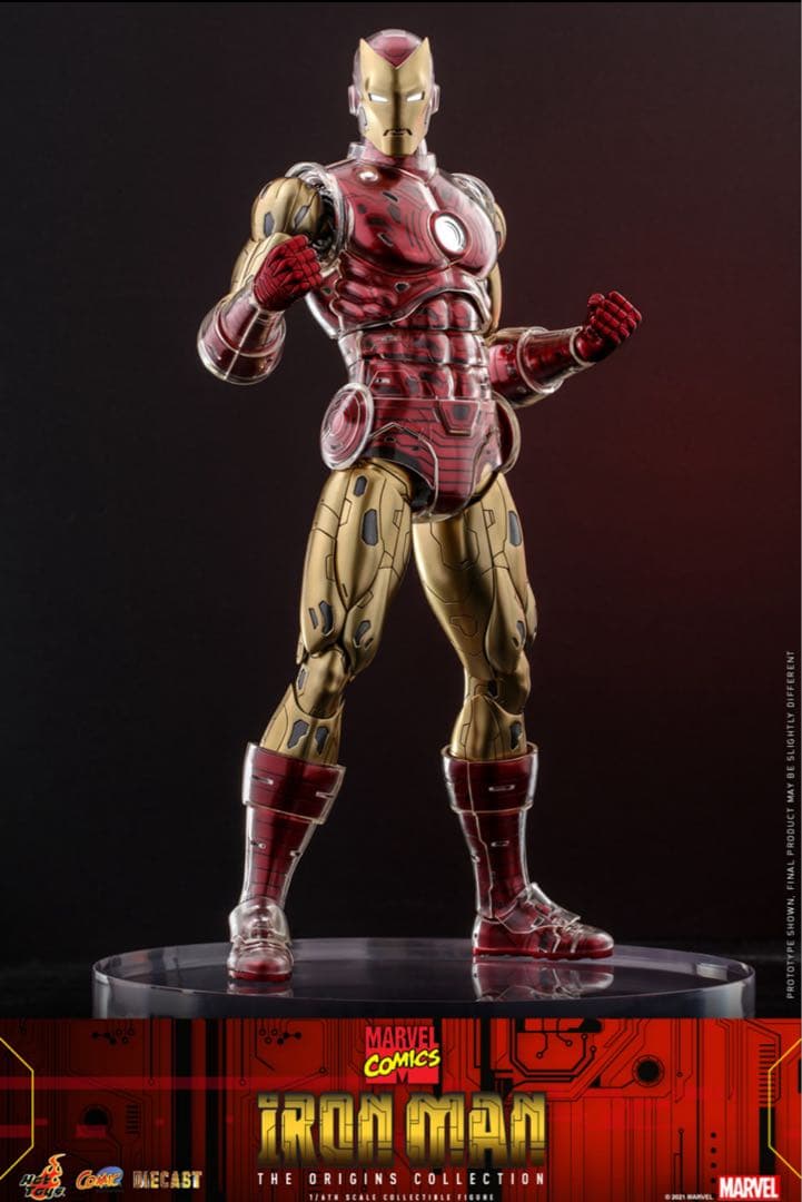専用【オリジンズ・コレクション】マーベル・コミック　アイアンマン　ＤＩＥＣＡＳＴ
