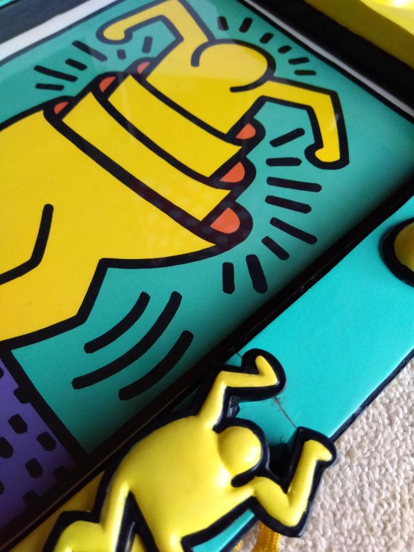 Keith Haring☆キースへリング　立体額縁（オリジナルフレーム）ポスター