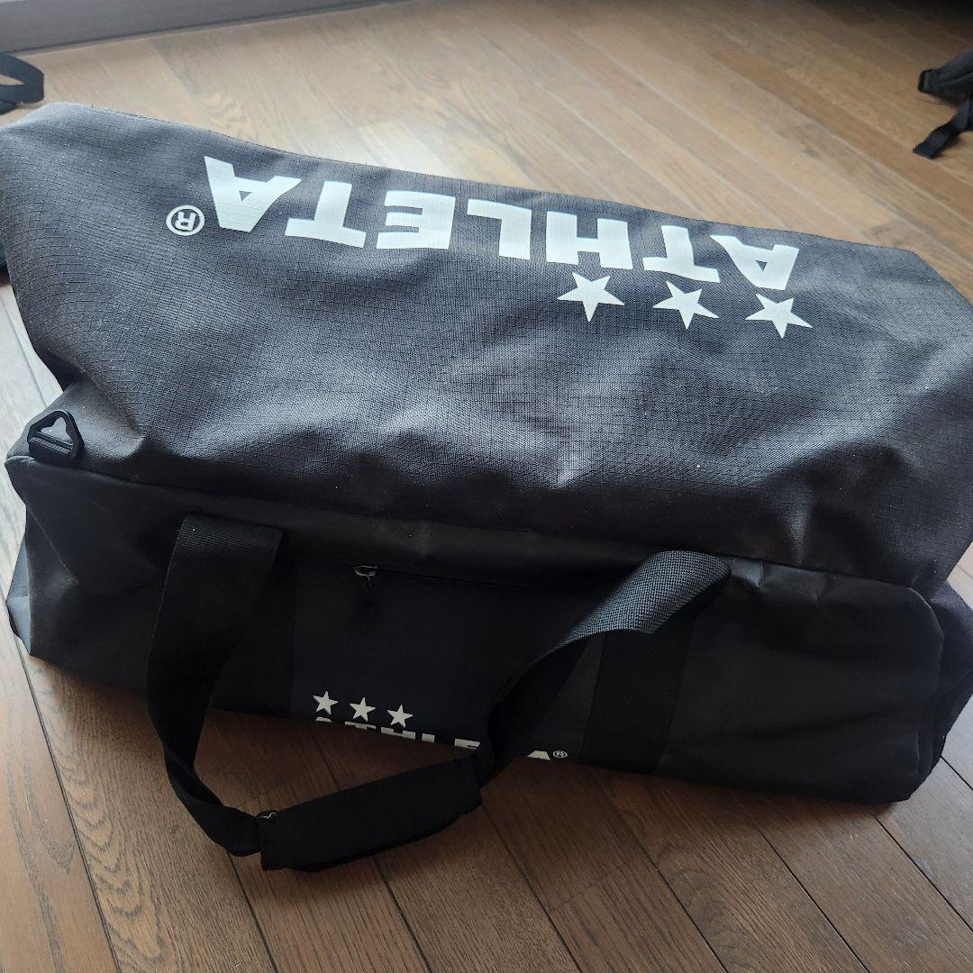 ★ATHLETA製 大容量ダッフルバッグ アスレタボストンバッグショルダーバッグ