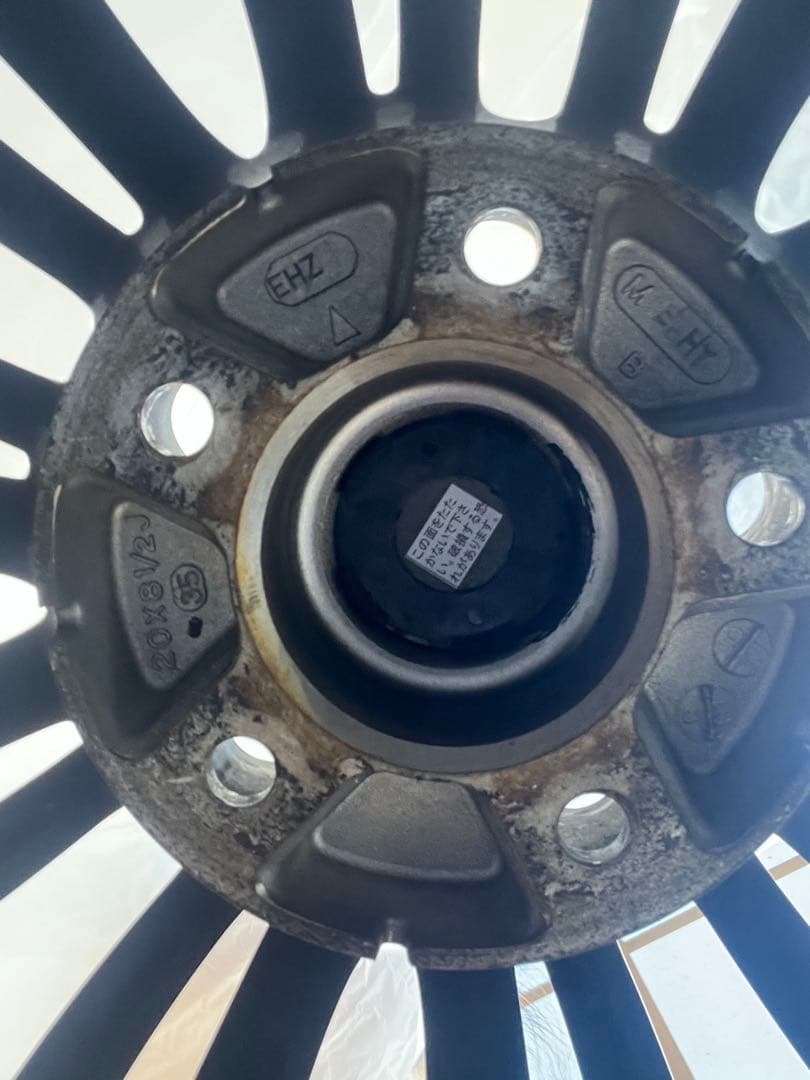 20インチ スタッドレスタイヤ４本セット(ホイール付き)