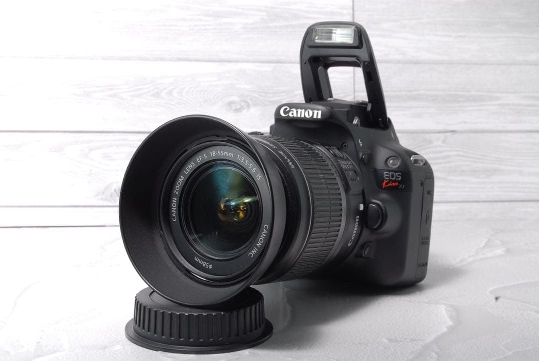 ❤️Canon EOS Kiss X7 18-55mm IS スマホ転送可能