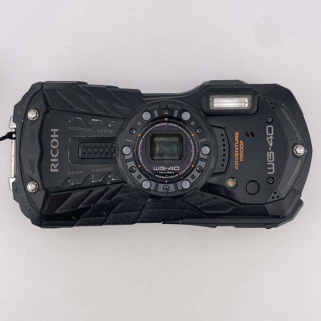 実写美⭕️【動作確認済】RICOH WG-40 デジタルカメラ