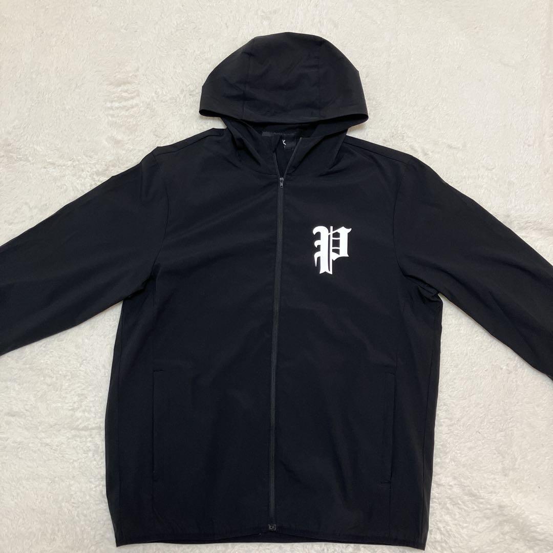 ⭐︎極美品⭐︎⭐︎人気デザイン⭐︎PHATRNK ナイロンジャケット　ロゴ　フード