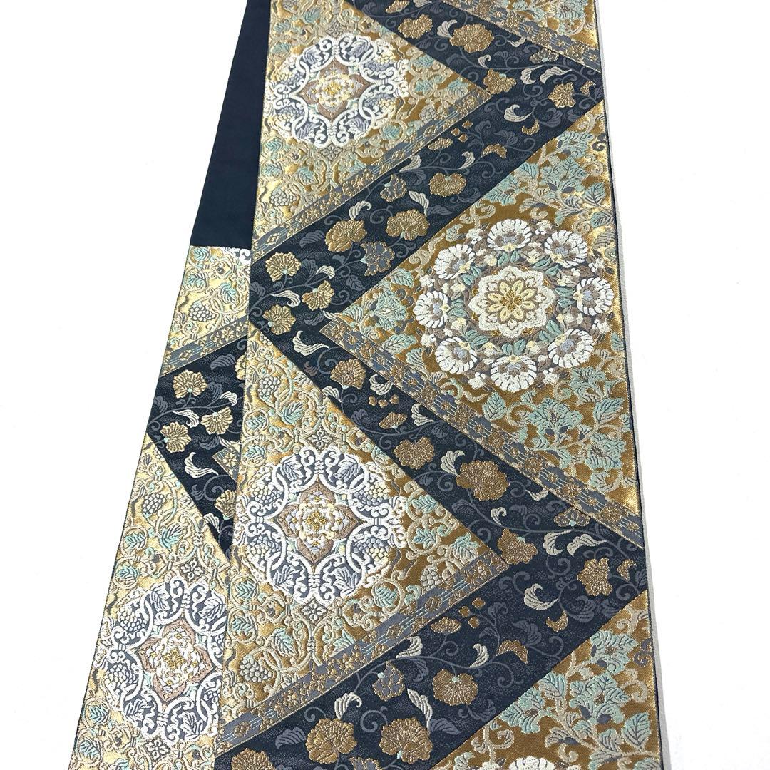 専用帯6053 6084 二本セット●服部織物謹製 高級 正絹 落款 六通 袋帯