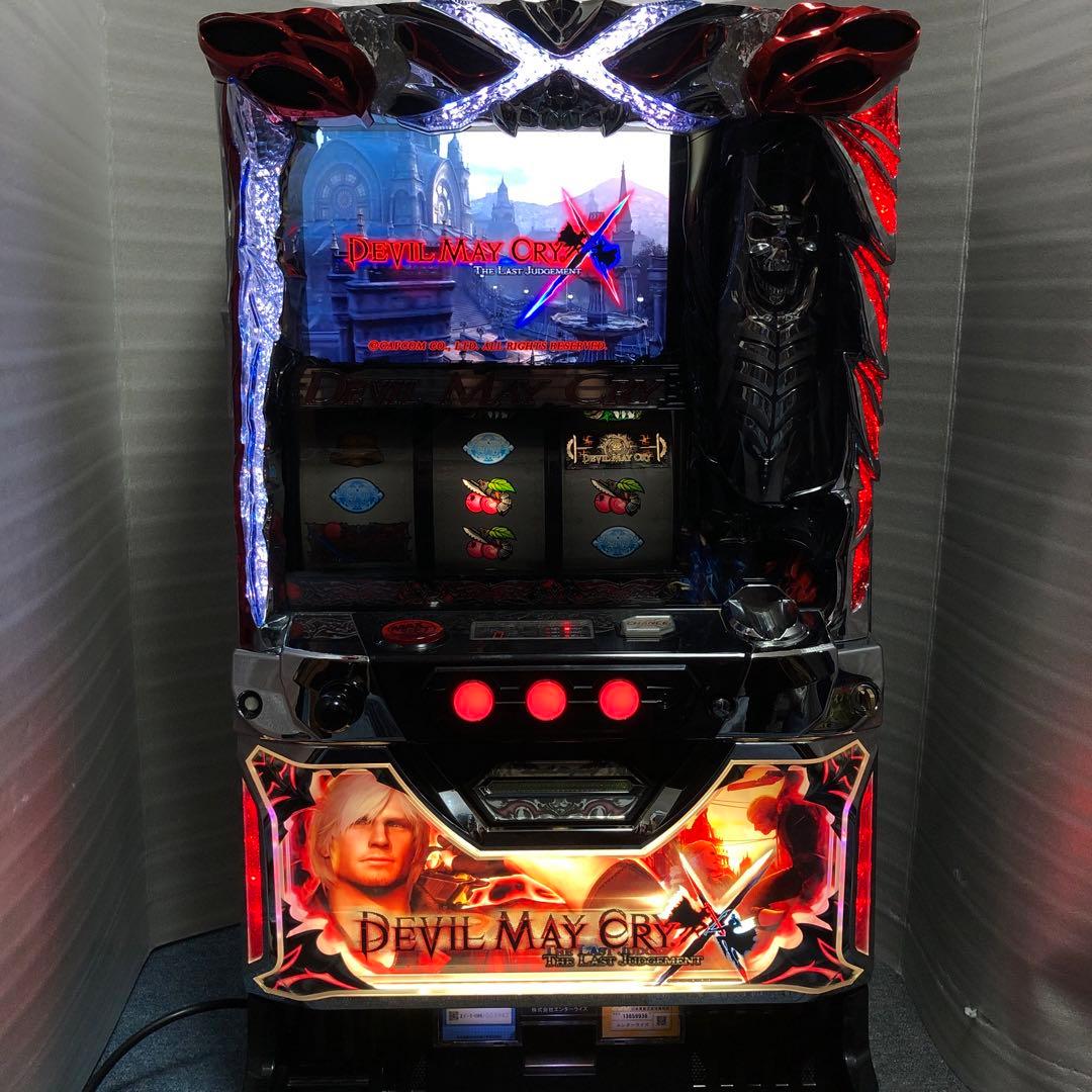 ⚠︎説明文必読⚠︎ パチスロ デビルメイクライ クロス　実機+付属品(送料込)
