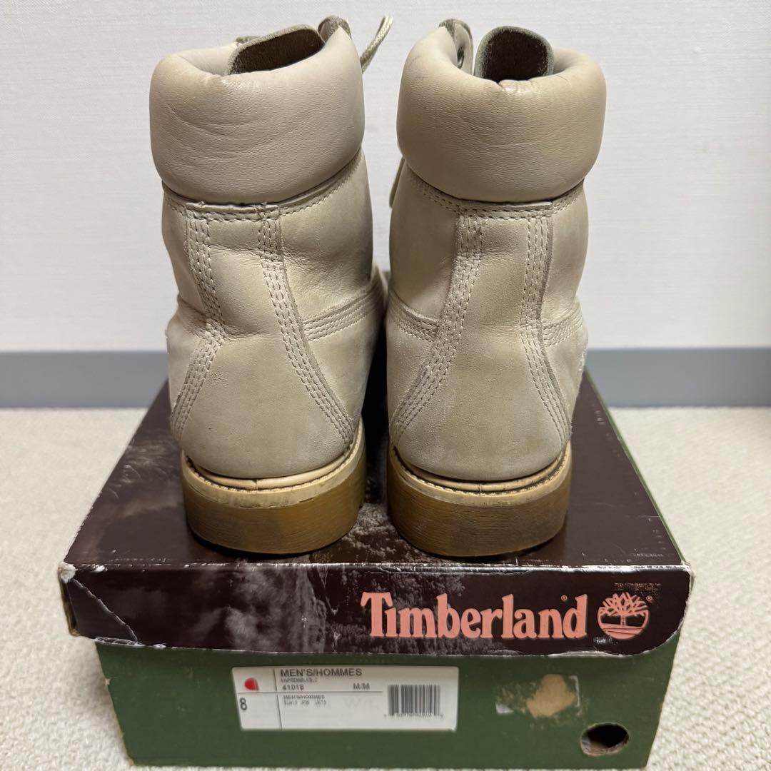 Timberland ティンバーランド 6インチ プレミアム ブーツ/ホワイト
