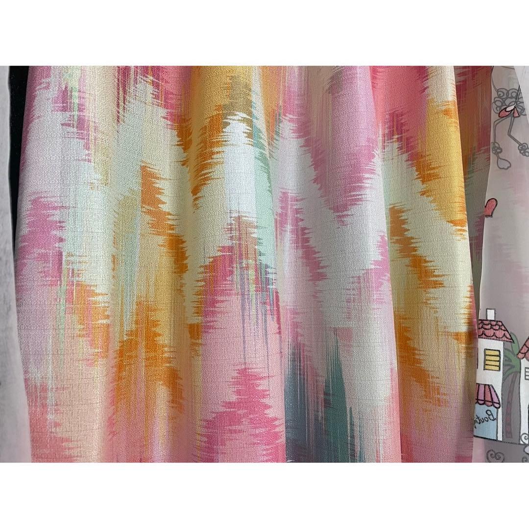 【送料込み】子供部屋カーテン柄遮光カーテン&レースカーテンset♡