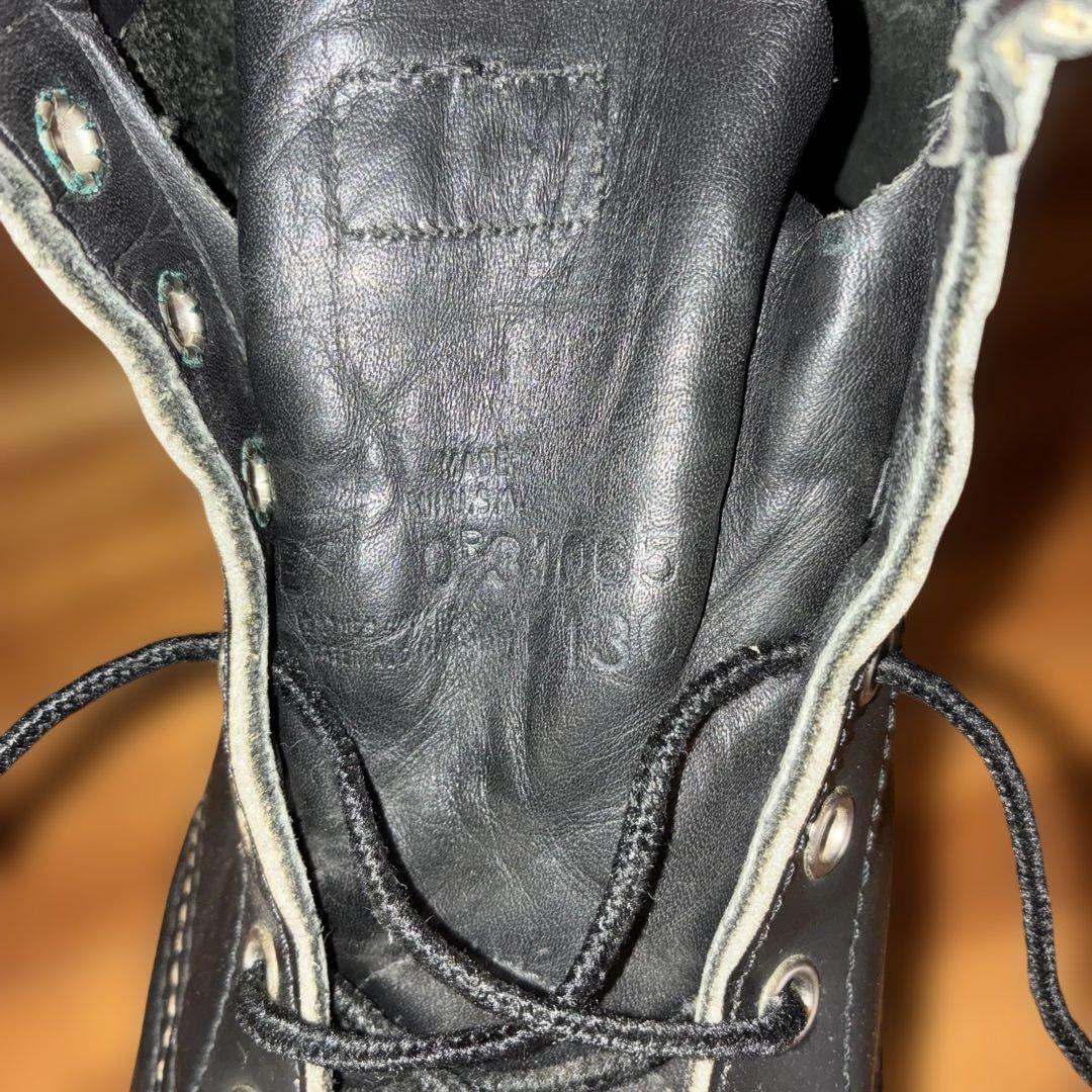 REDWING アイリッシュセッター 8130 ブラック UK71/2 26.5