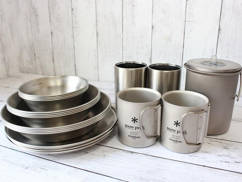 スノーピーク マグ プレート ボウル クッカーセット 四人用