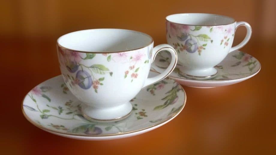 【未使用品】ウェッジウッド スウィートピオニー 200周年記念限定ティーセット