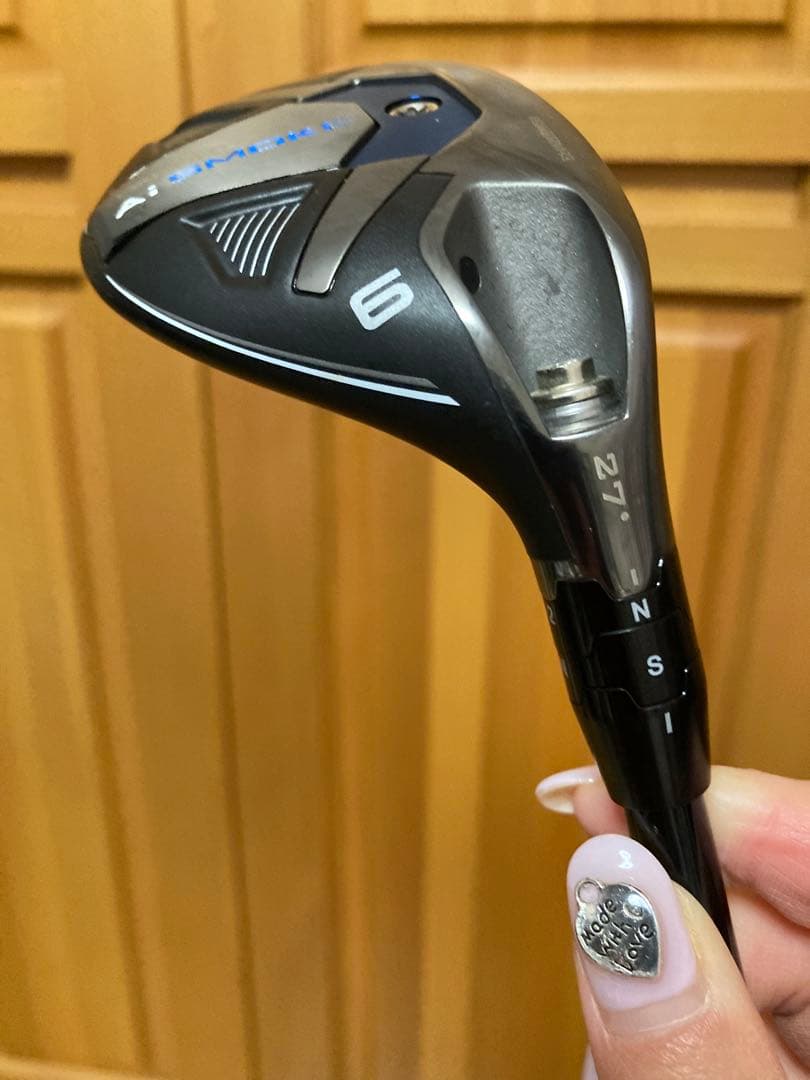 キャロウェイ Aiスモーク 6U ユーティリティ SR 純正 カバー付