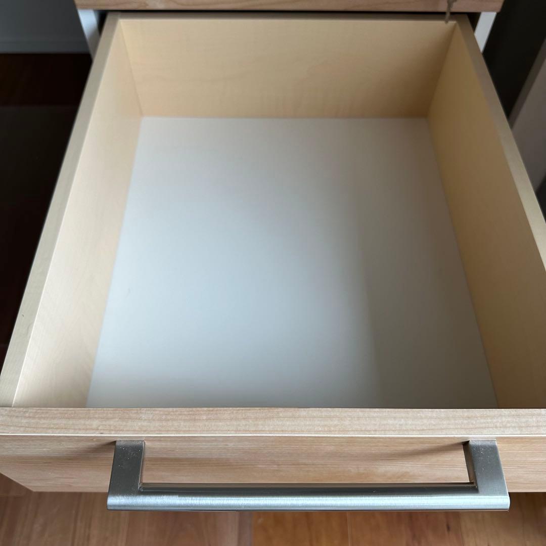 ②書斎机 学習机 デスクホリス ※引出しワゴン本体のみ(2/2)