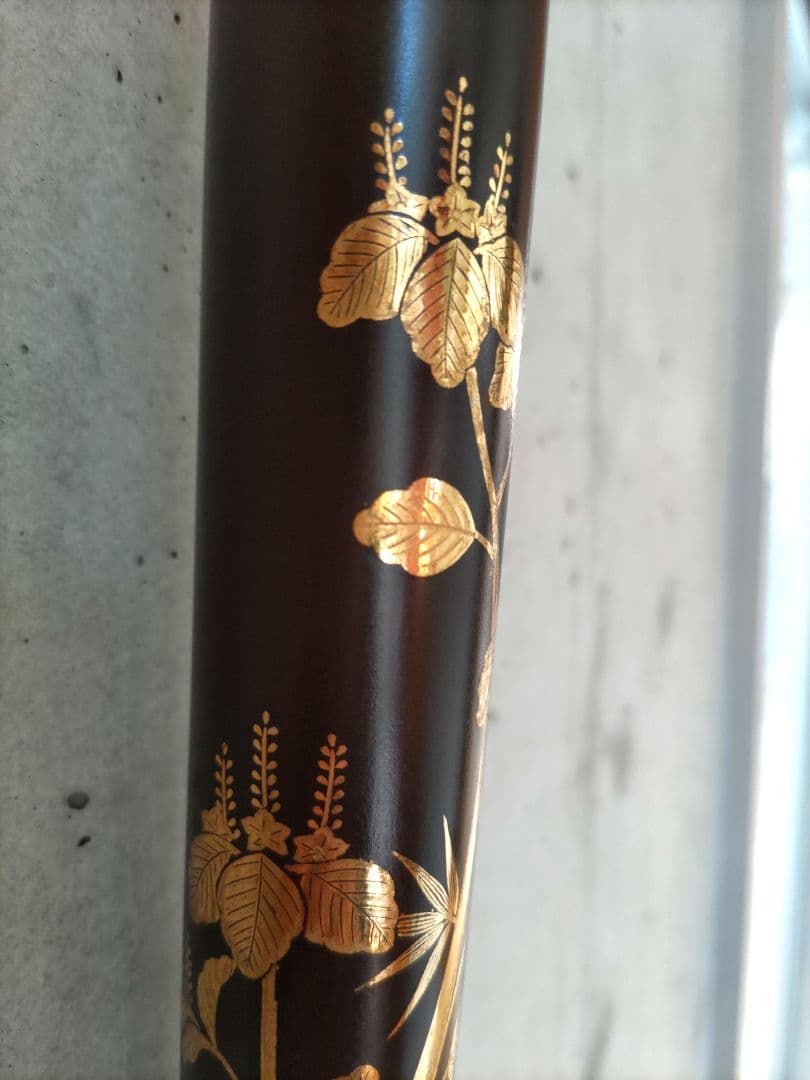 茶道具 掛花入 南蛮鉄 中川浄益 即中斎書付 NO636