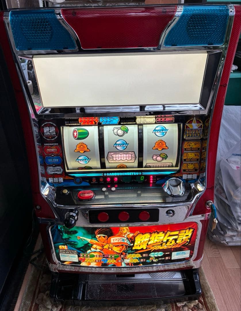 【訳あり】パチスロ メダル機 餓狼伝説スペシャル