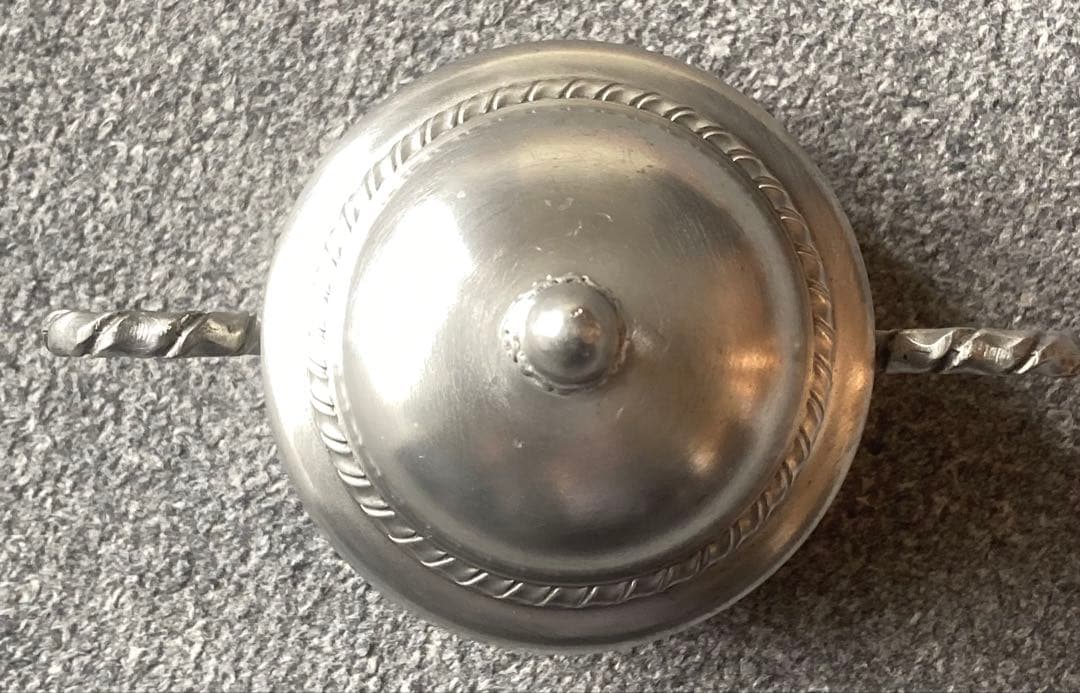 E.P.U 121 PELTRO95% イタリア製 シュガーポット