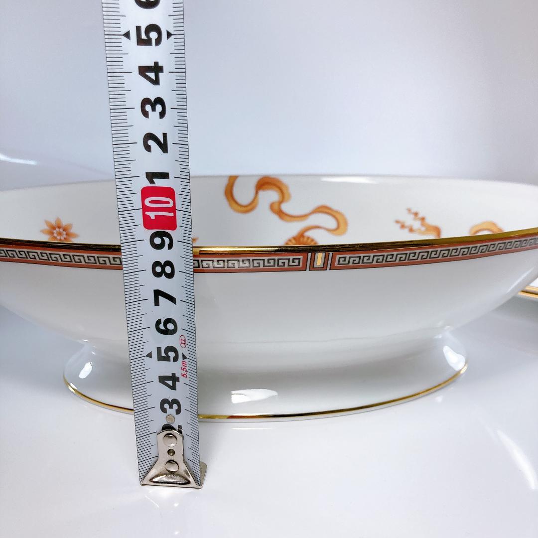 ウェッジウッド ダイナスティ オーバルディッシュ・プレート（20.5cm）2枚